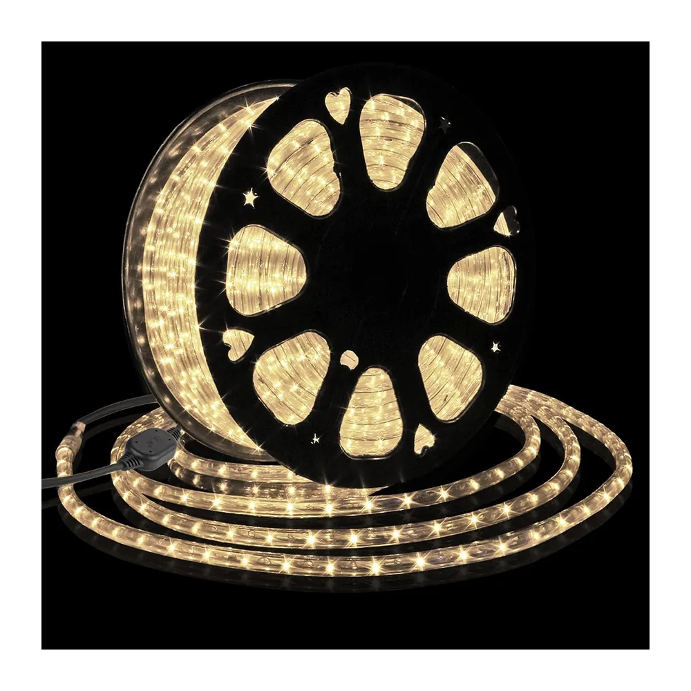 Speed Guirlande lumineuse à LED étanche IP65 6 m-100 m Länge: 50m blanc chaud [Classe énergétique G]