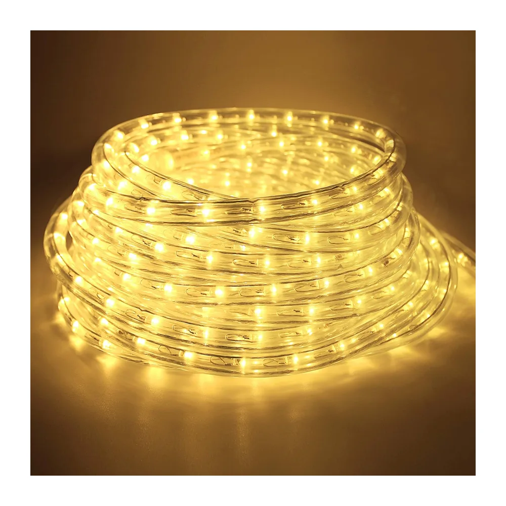 Forever Speed Guirlande lumineuse LED extérieure 14 m - 504 LED - Étanche - Pour décoration et éclairage - Halloween, jardin, Noël, mariage, fête - Blanc chaud [Classe énergétique G]