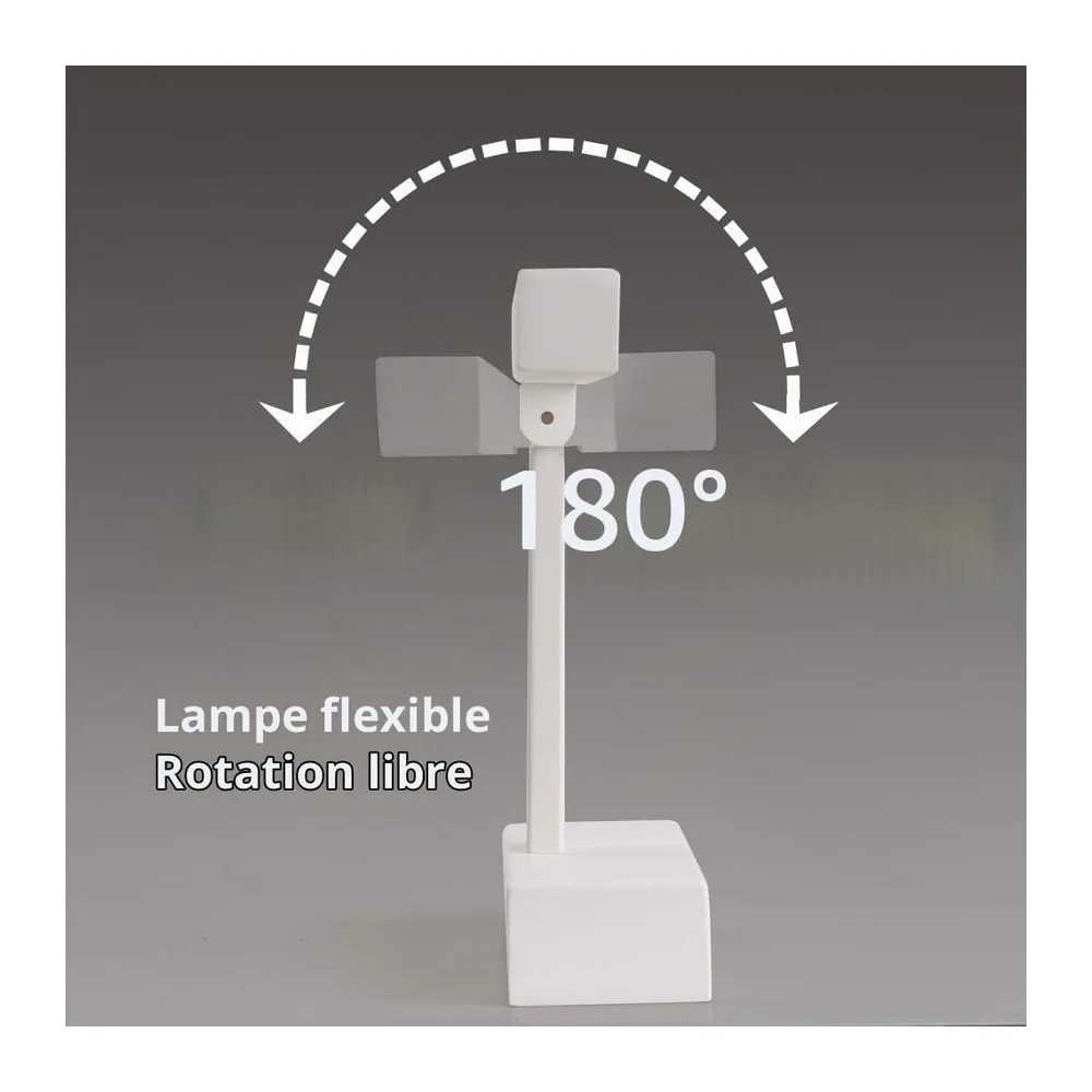 Klighten Lampe pour Miroir LED Salle de Bains 12W 585LM Lampe Armoire Miroir Applique Murale Intérieure Moderne Luminaire Salle de Bain Blanc chaud 3000K [Classe énergétique F]