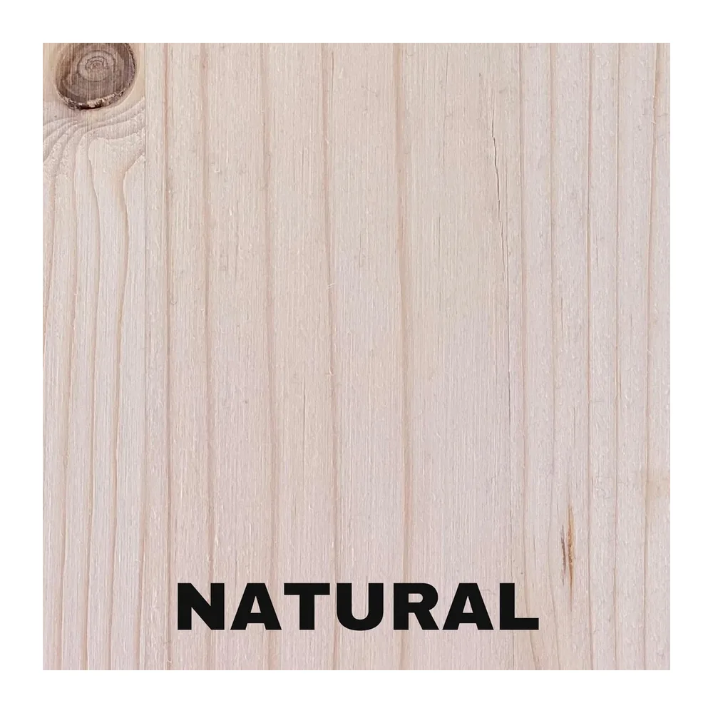Meuble TV Suspendu en Bois Massif pour Salon 140 cm - Miune Natural - Fait Main en Espagne