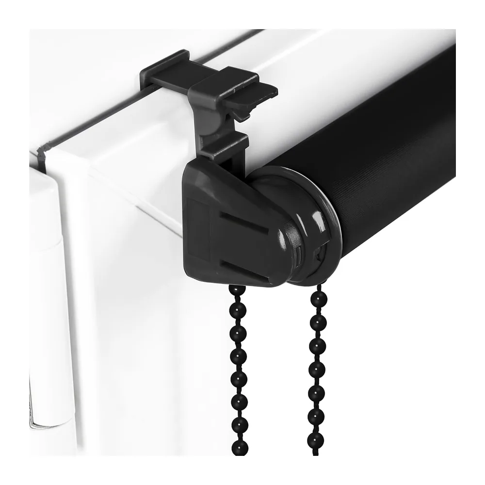 Sonello Store Occultant sans Percage Enrouleur Opaque 25x130cm Noir