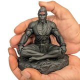 Dhyan Mudra Meditation Bajrangbali Hanumanji Idol for Car Dashboard, Home Decor, Office, Spiritual Gift
