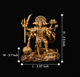 Panchmukhi Hanuman Ji Standing Statue Hanuman Ji Idol Sclupture Bajrang Bali Idol for Car Dashboard Home Decor Pooja Room (Panchmukhi Hanuman Standing 3.5 Inch)
