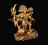 Panchmukhi Hanuman Ji Standing Statue Hanuman Ji Idol Sclupture Bajrang Bali Idol for Car Dashboard Home Decor Pooja Room (Panchmukhi Hanuman Standing 3.5 Inch)