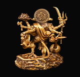 Panchmukhi Hanuman Ji Standing Statue Hanuman Ji Idol Sclupture Bajrang Bali Idol for Car Dashboard Home Decor Pooja Room (Panchmukhi Hanuman Standing 3.5 Inch)